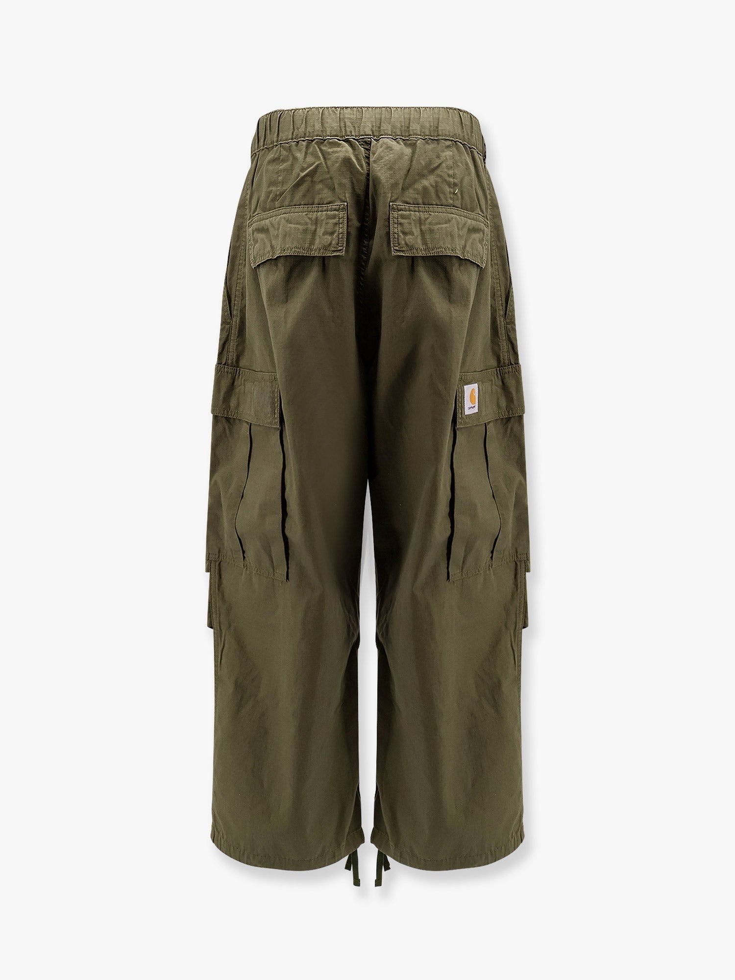 Carhartt Wip - Cotton Cargo Trouser With Back Logo Patch - Home->Man->Clothing->Trousers