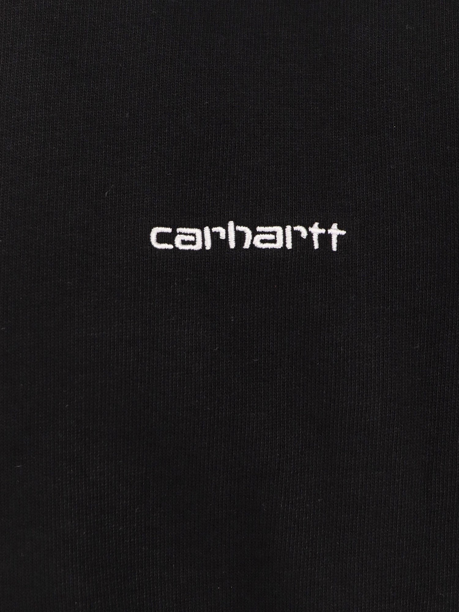 Carhartt Wip - Script Embroidery Cotton Sweatshirt - Home->Man->Clothing->sweatshirts