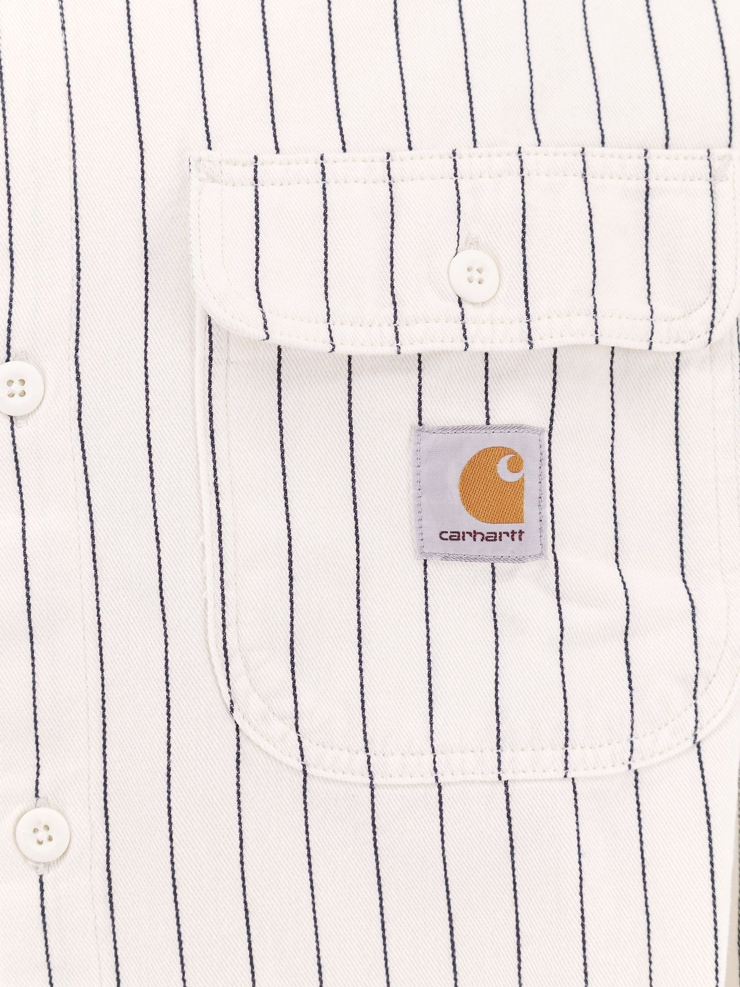 Carhartt Wip - Hendry Striped Canvas Shirt - Home->Man->Clothing->Shirts