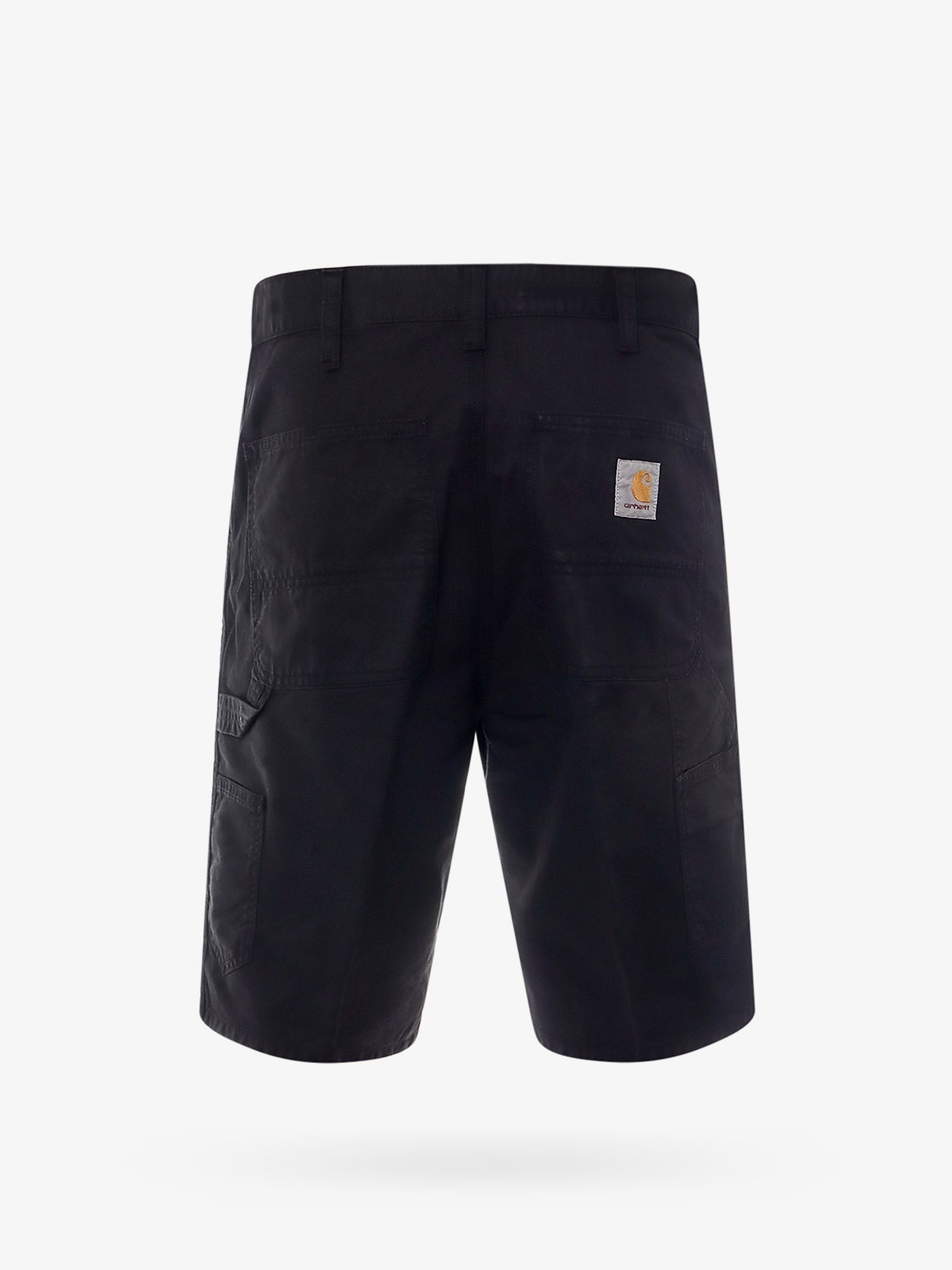 Carhartt Wip - Single Knee Cotton Bermuda Shorts With Logo Patch - Home->Man->Clothing->Shorts