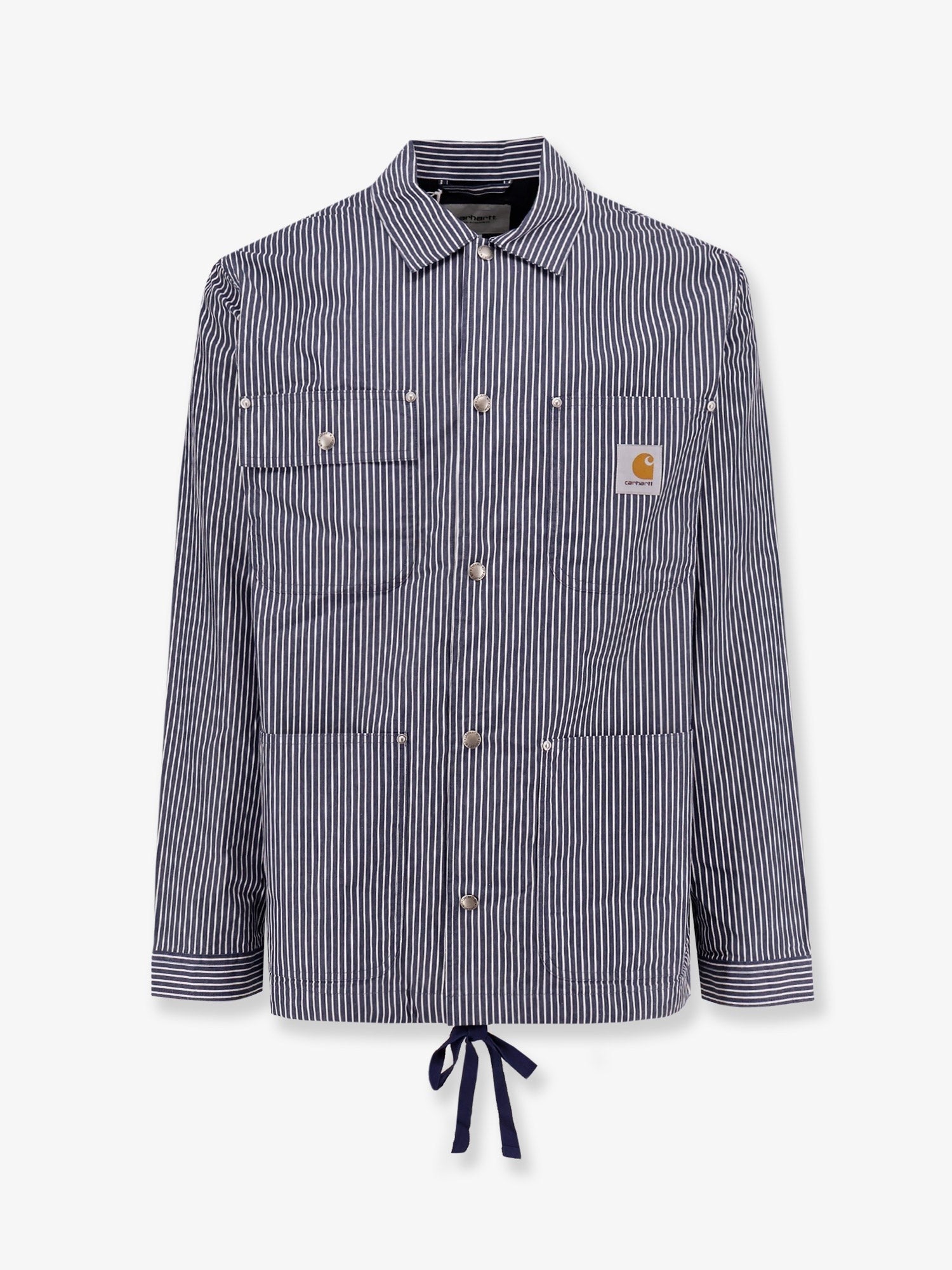 Carhartt Wip - Notus Coach Striped Cotton Jacket - Home->Man->Clothing->Coats->Giubbini