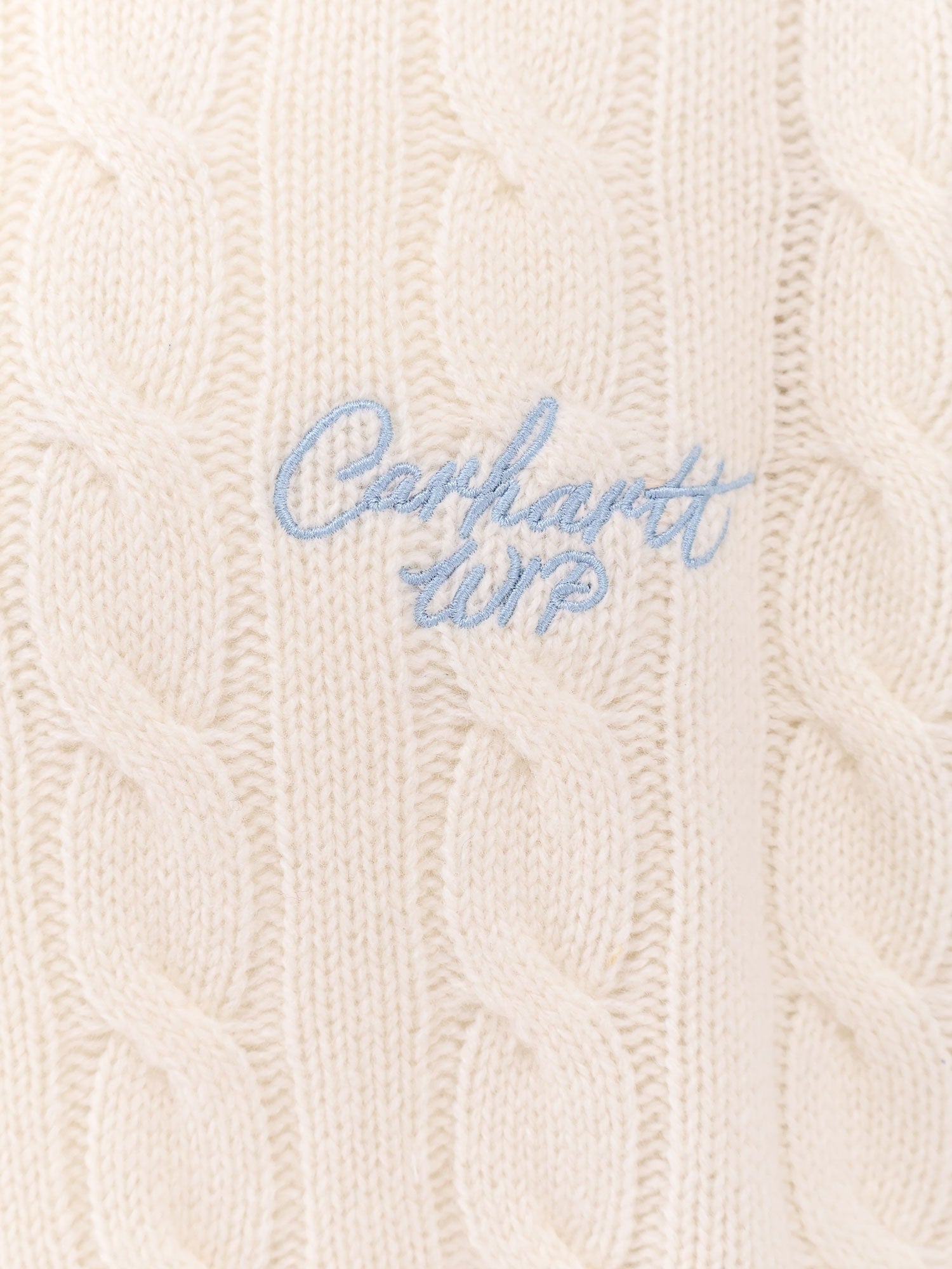 Carhartt Wip - Wool Blend Braided Sweater - Home->Man->Clothing->Knitwear