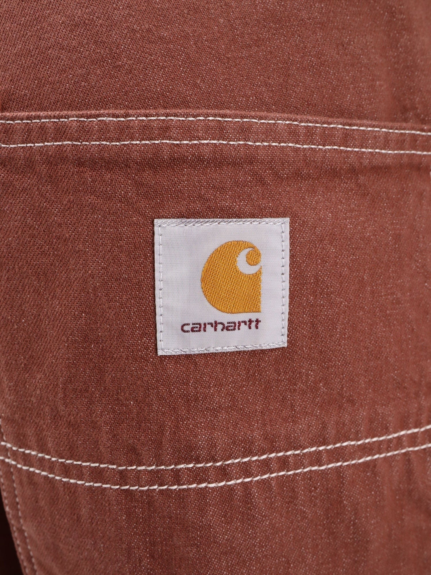 Carhartt Wip - Cotton Trouser With Stitched Profile - Home->Man->Clothing->Trousers