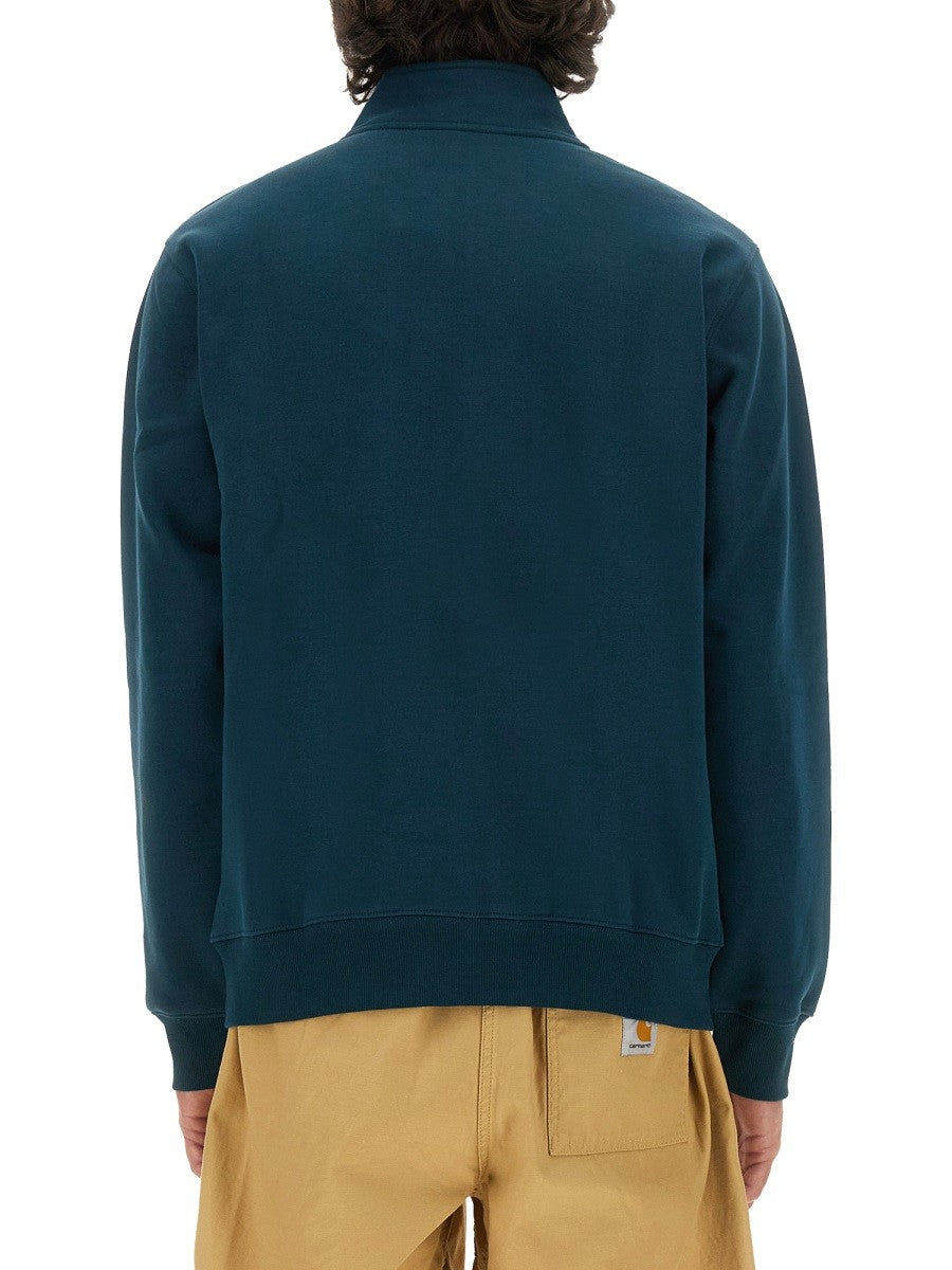 Carhartt Wip - Half Zipper Sweatshirt - Home->Man->Clothing->sweatshirts