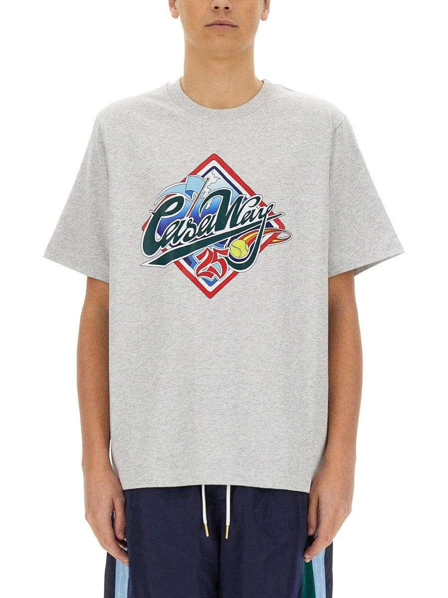 CASABLANCA - Casablanca T Shirt With Print - Men’s Tops