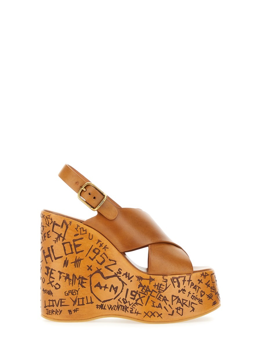 CHLOE’ - Chloe’ Sandal ’Maxime’ - Woman->FOOTWEAR->HIGH HEELS