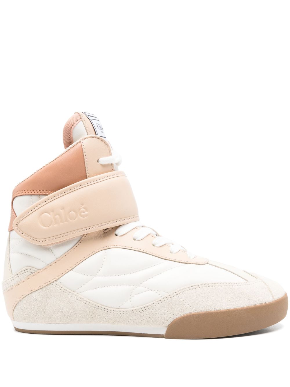 Chloé - Chloé Chloè Kick leather sneakers - Women’s Shoes
