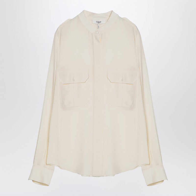 Chloé - Chloé Ivory silk blouse - Shirts