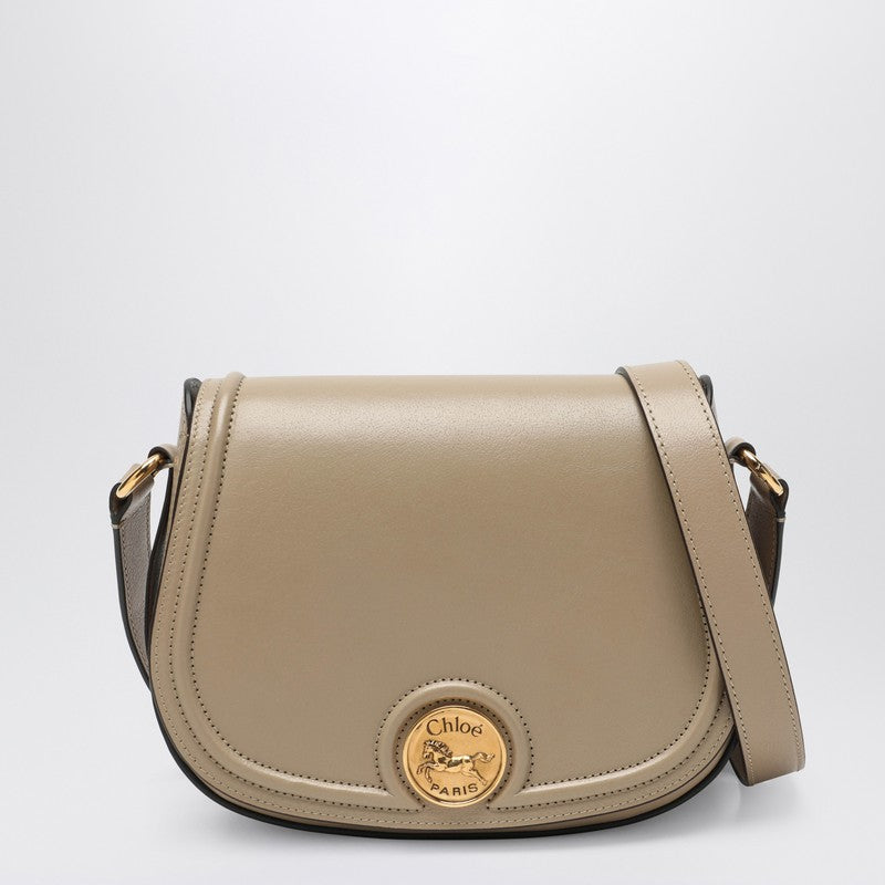 Chloé - Chloé Saddle Horse Medal bag in hammered pink leather - General