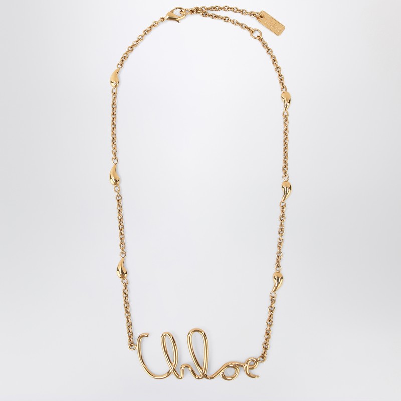 Chloé - Chloé Iconic gold necklace - Women’s Accessories