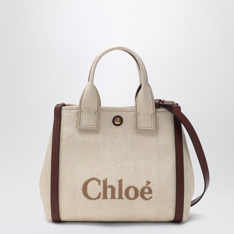 Chloé - Small Chloé Carry Tote bag in sand colour - General