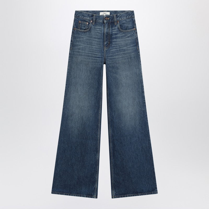 Chloé - Chloé Flared blue jeans - Jeans