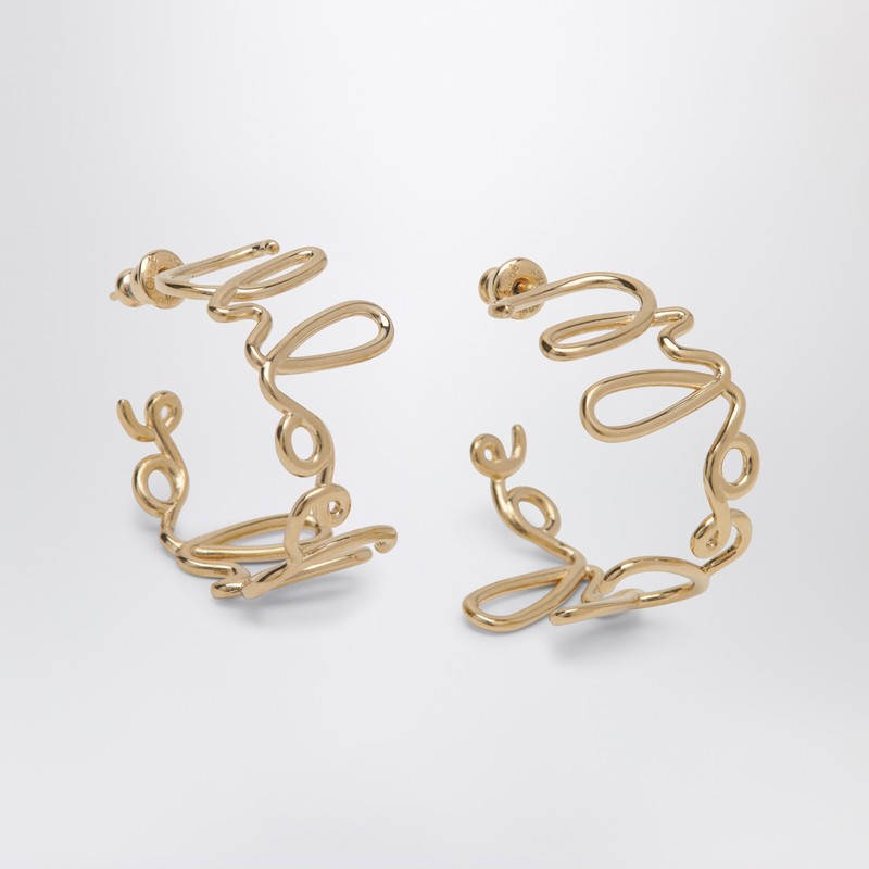 Chloé - Chloé Iconic gold earrings - Women’s Accessories