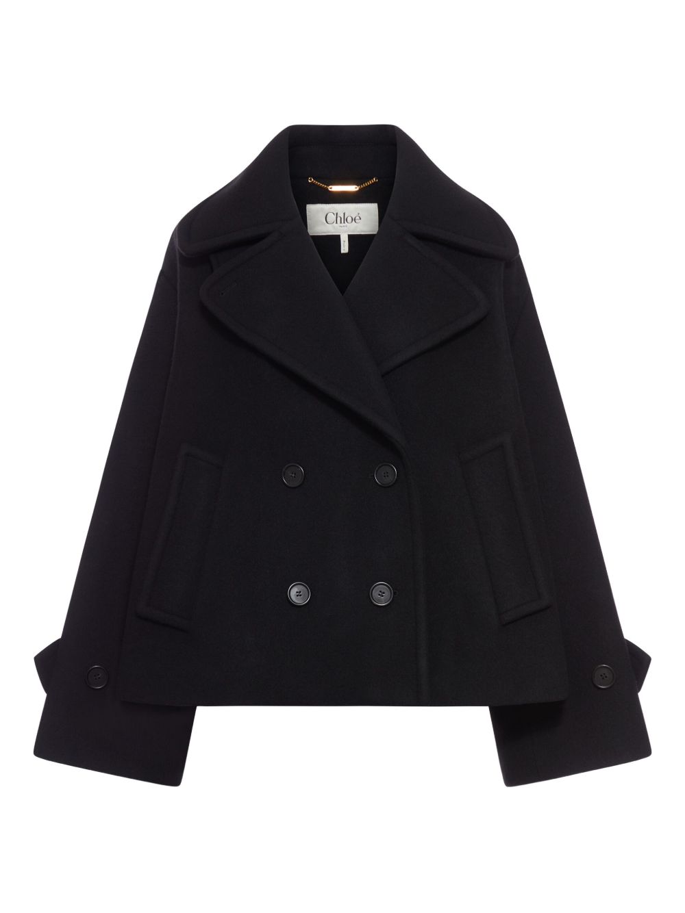 Chloé - Chloé Chloè Coats Black - Women’s Outerwear