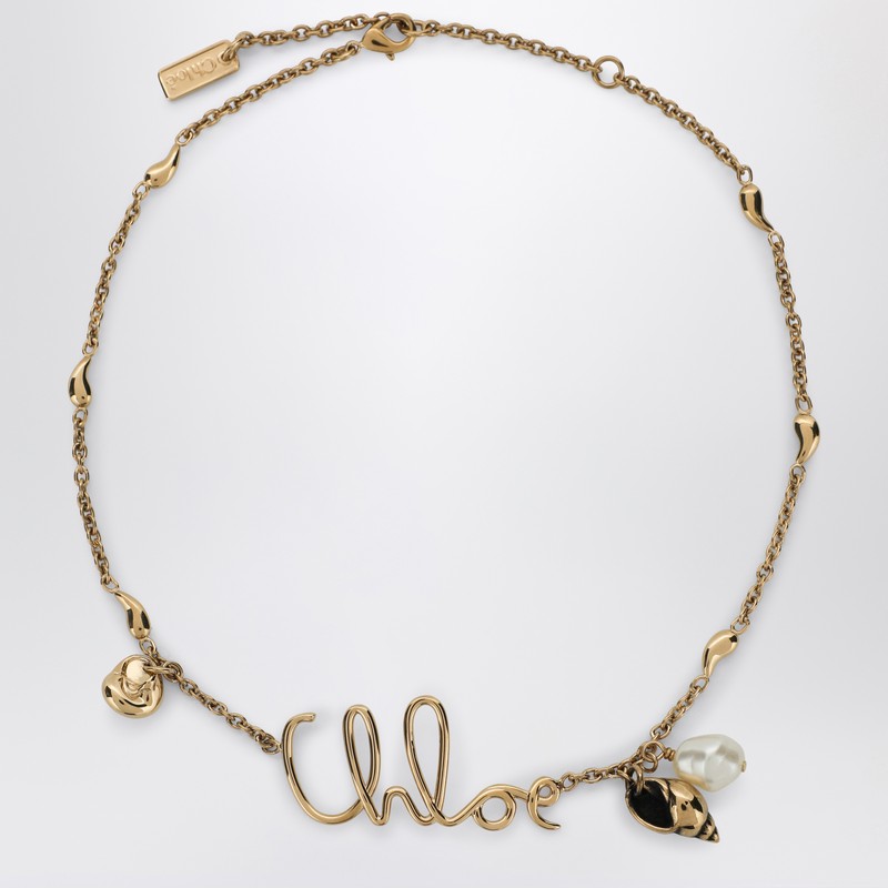 Chloé - Chloé Iconic necklace with Shells charms - Jewellery