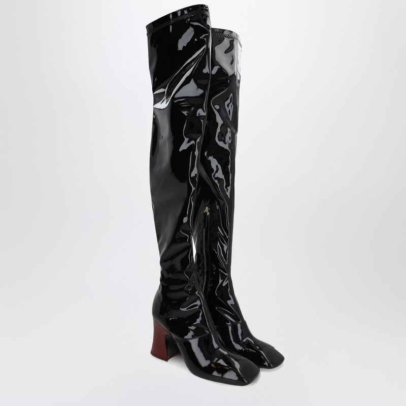 Chloé - Chloé Janis over-the-knee boots in black - Boots
