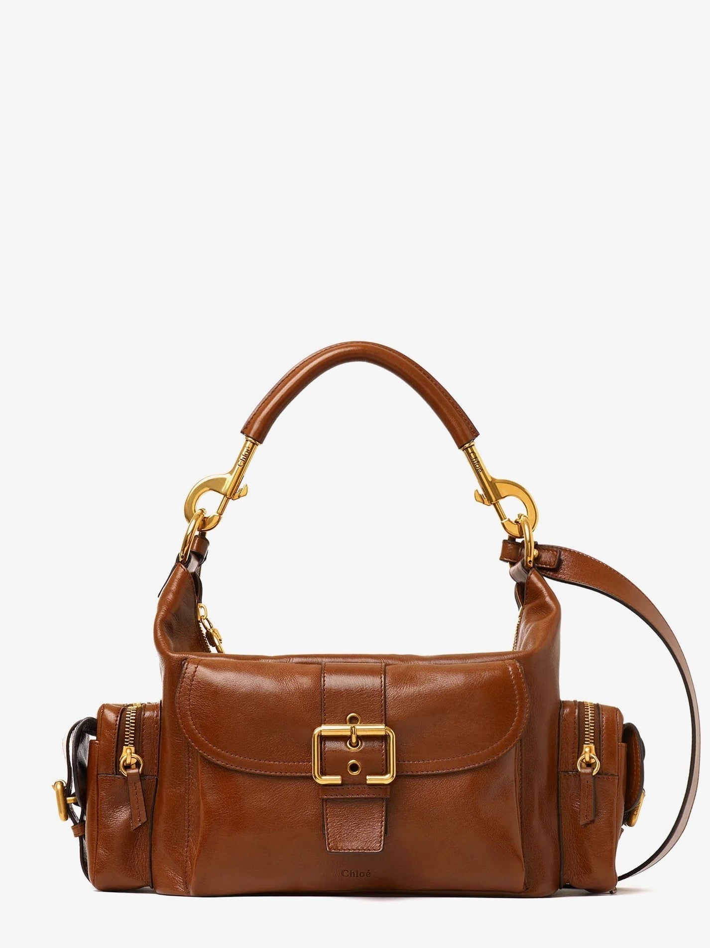 CHLOE’ - Chloe’ Leather Camera Bag - Woman->Bags->Handbags