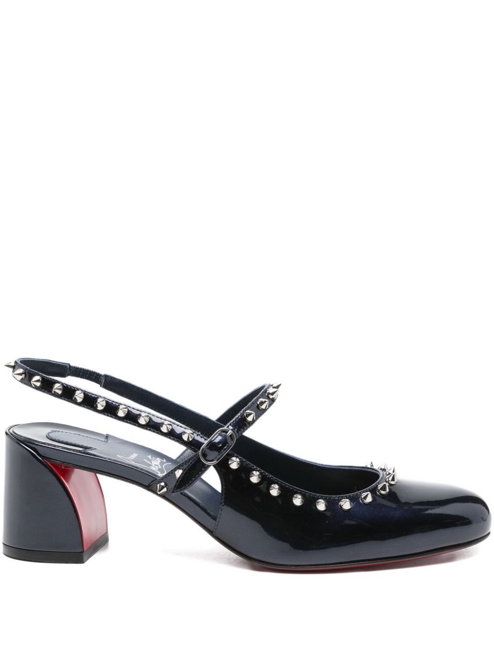 Christian Louboutin - Christian Louboutin With Heel Blue - Medium Heel