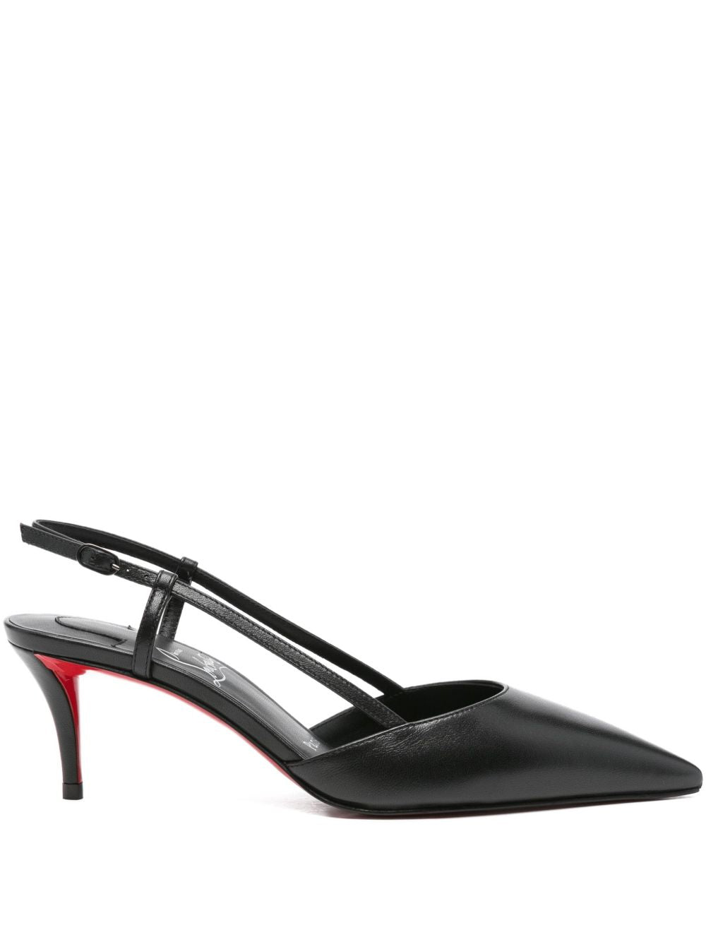 Christian Louboutin - Christian Louboutin With Heel Black - Medium Heel