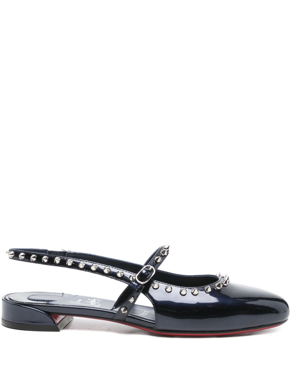 Christian Louboutin - Christian Louboutin Flat shoes Blue - Flat Shoes