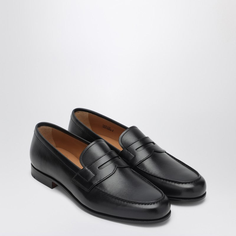 Church’’s - Church’’s Heswall moccasin in black leather - Women’s Shoes