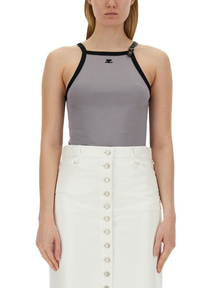 COURREGES - Courreges Tops With Logo - Women’s Tops