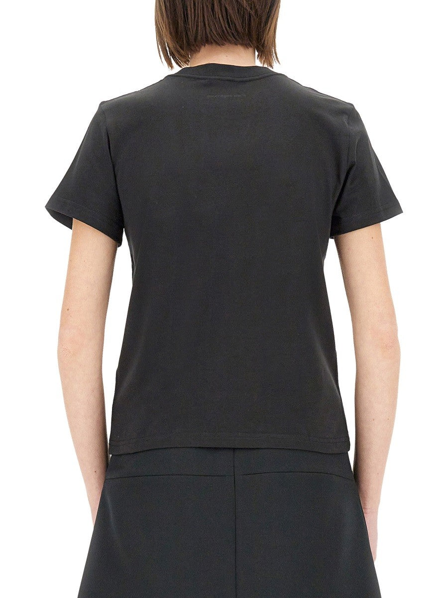 COURREGES - Cotton T Shirt - Women’s Tops