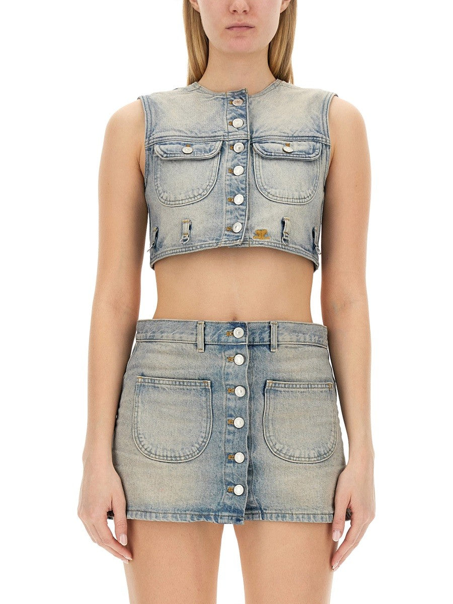 COURREGES - Courreges Top Cropped - Women’s Tops