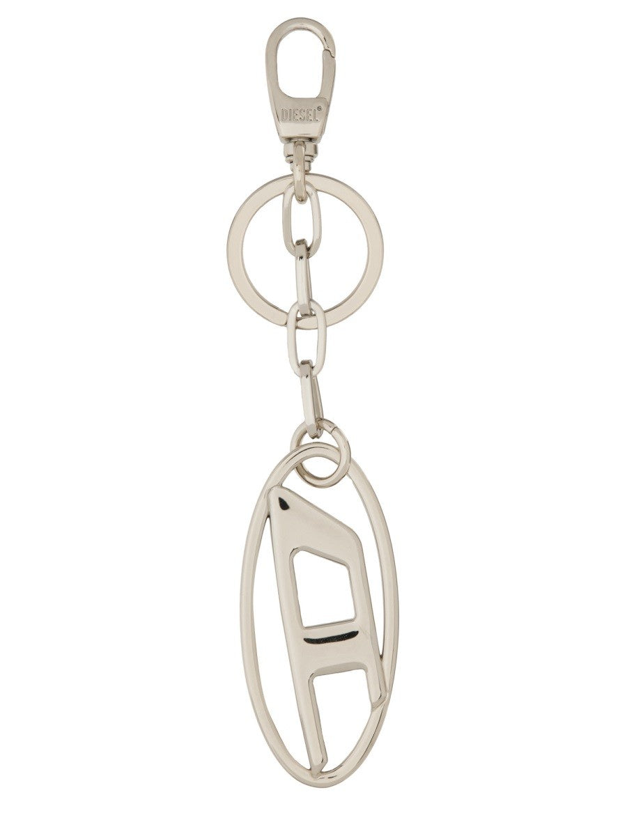 Diesel - Diesel Keychain With Logo - Woman->Accessories->KEY HOLDERS