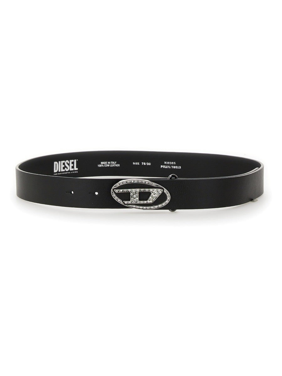 Diesel - Diesel Belt With Logo - Woman->Accessories->Belts