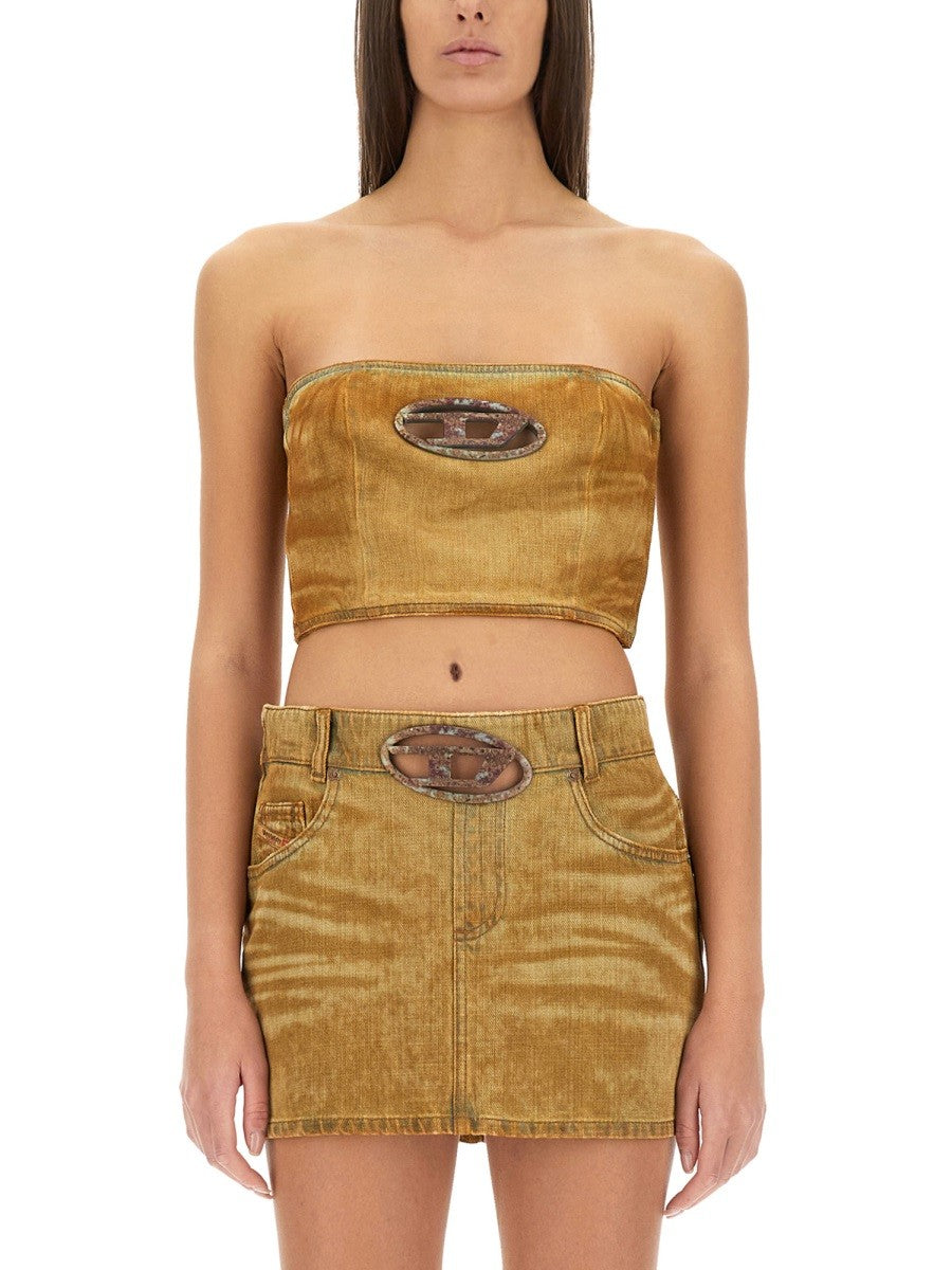 Diesel - Diesel Top ’De Villess Fsf’ - Woman->Clothing->Tops