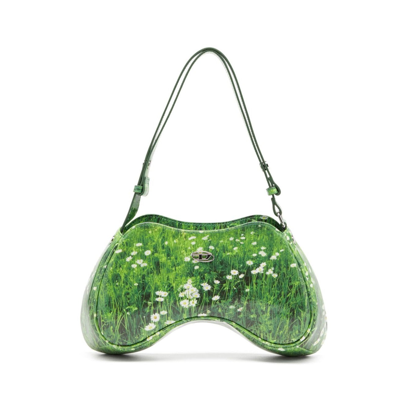Diesel - Diesel Play-Glossy shoulder bag with print - Shoulder
