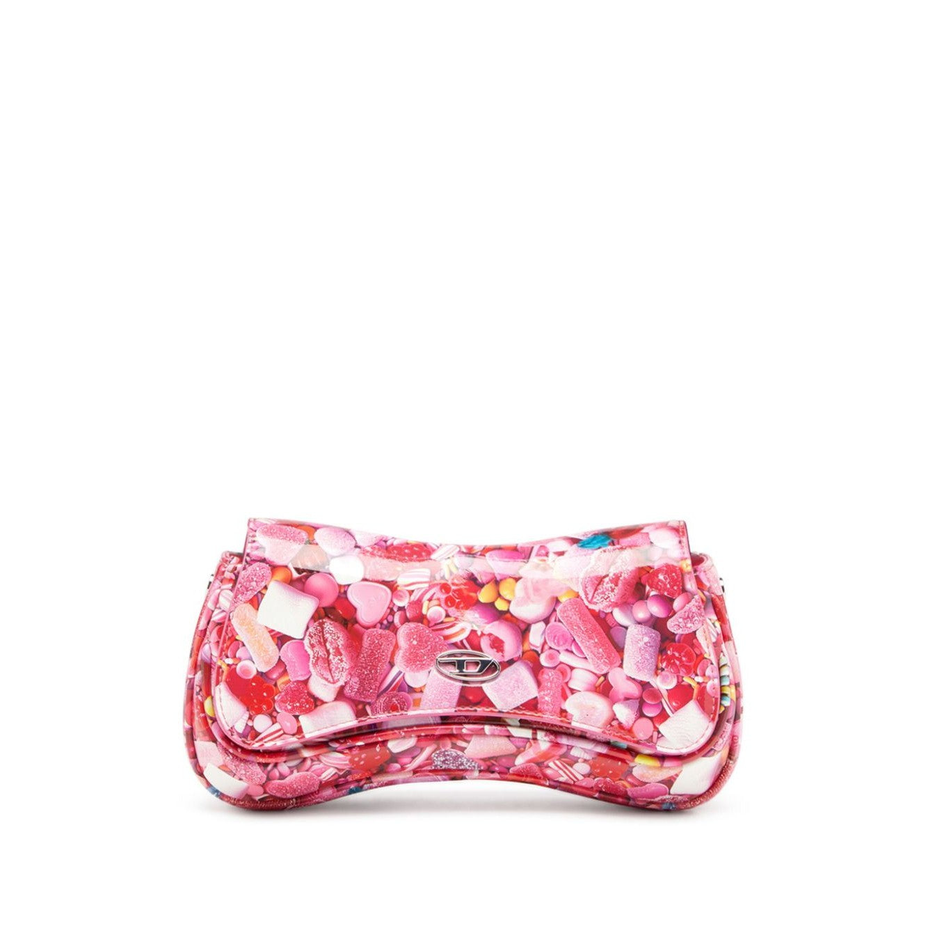 Diesel Diesel Play Glossy clutch with print Women’s Bags