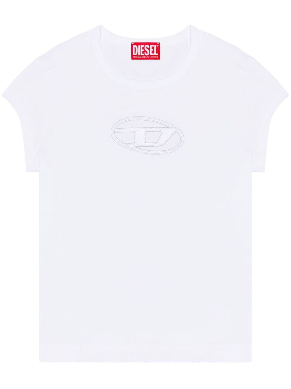 Diesel - Diesel T-shirts and Polos White - Topwear