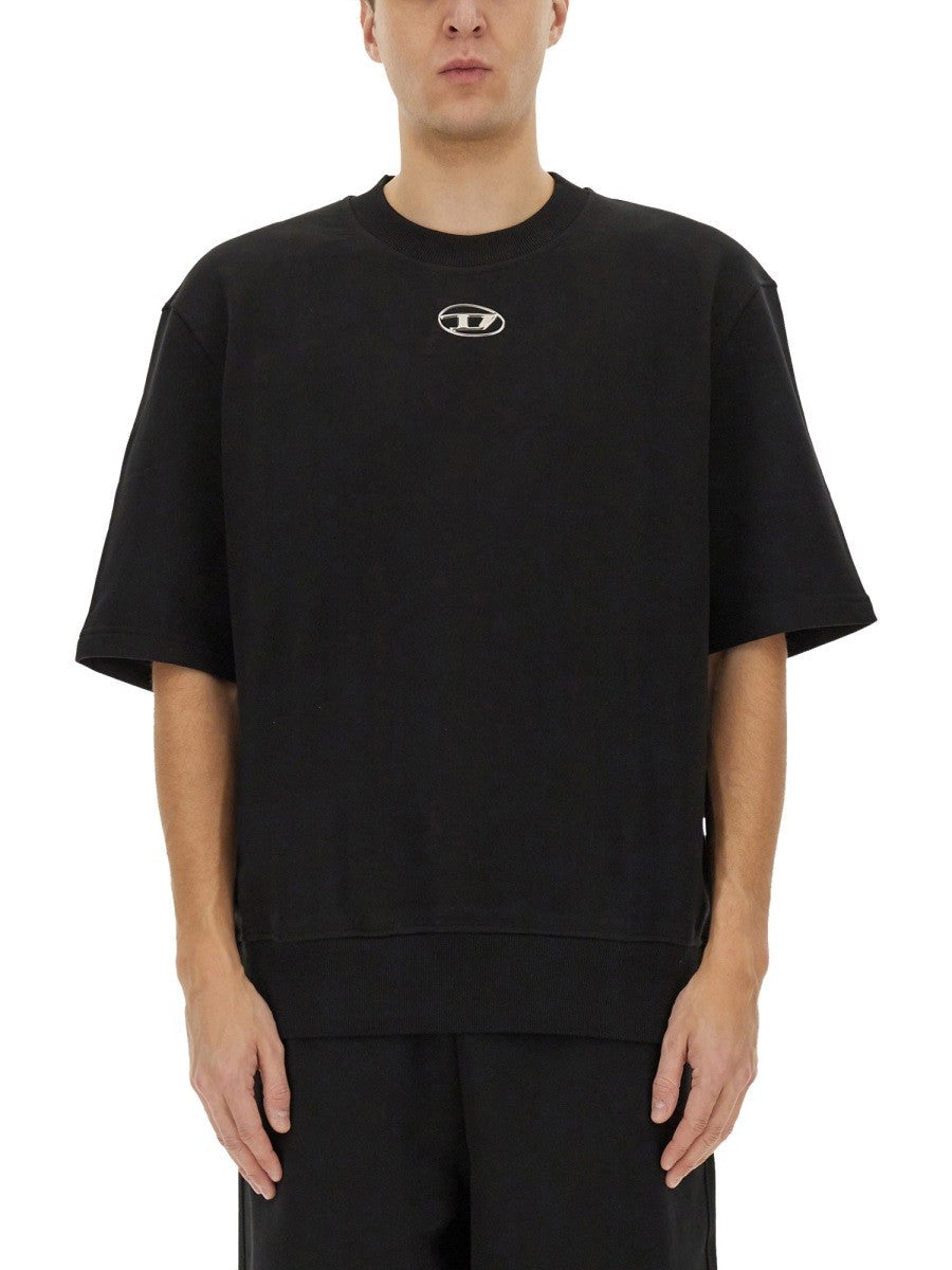 Diesel - Diesel ’S Cooling L1’’ Half Sleeve Sweatshirt - Men’s Sweatshirts