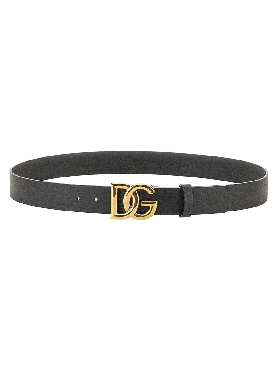 Dolce & Gabbana - Dolce & Gabbana Cintura In Pelle - Men’s Accessories