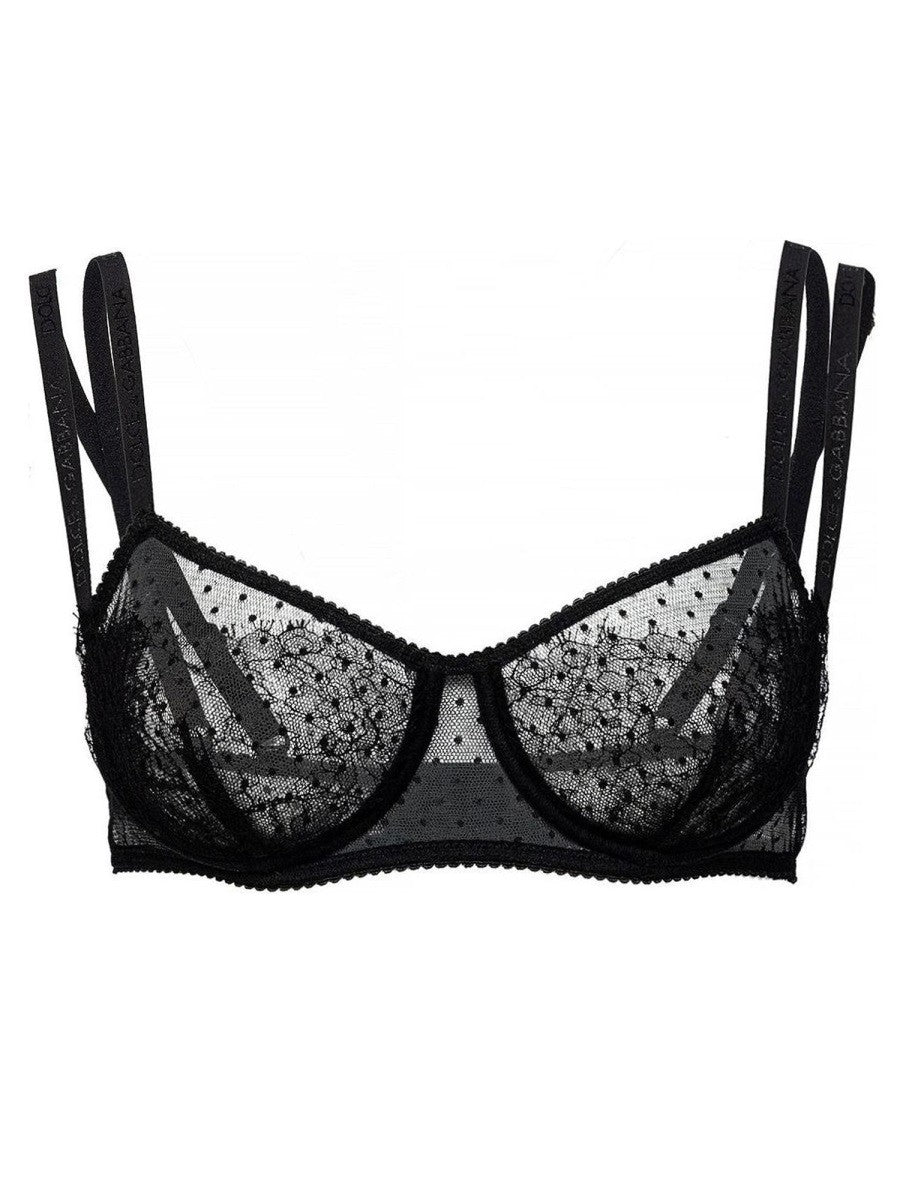 Dolce & Gabbana - Dolce & Gabbana Lace Balconette Bra - Woman->Clothing->Underwear