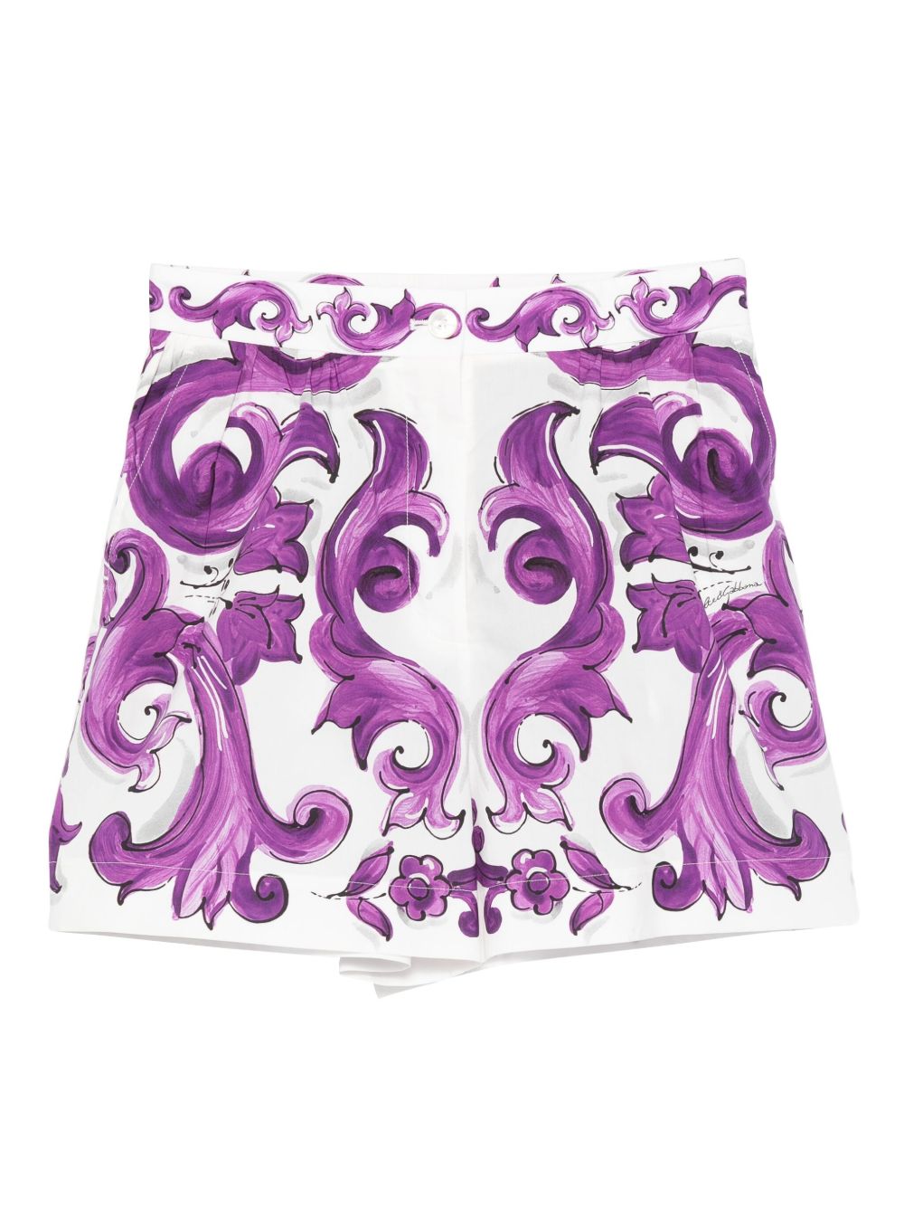 Dolce & Gabbana - Dolce & Gabbana Shorts Purple - Short trousers