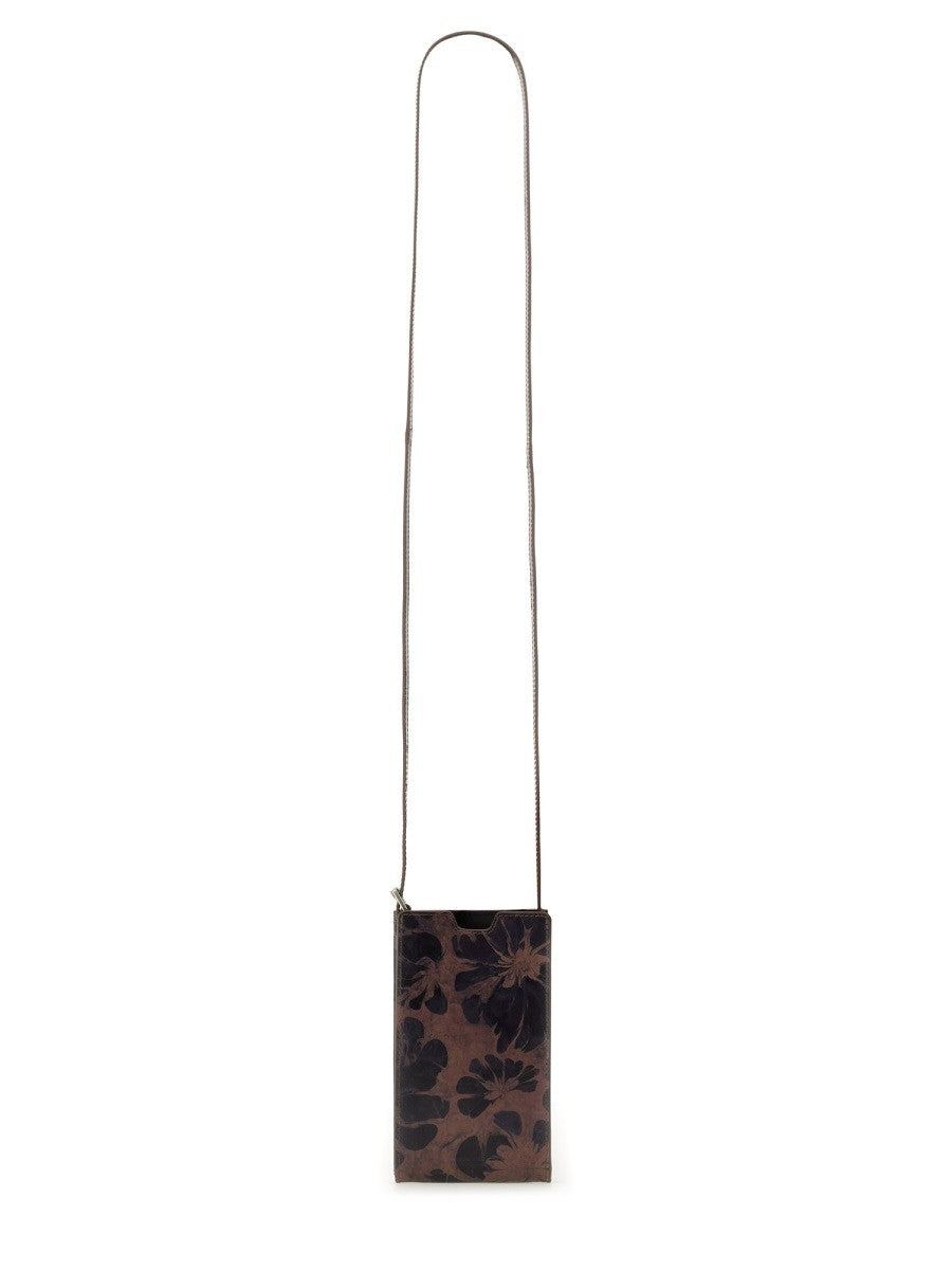Dries Van Noten - Dries Van Noten Leather Phone Case - Men’s Bags