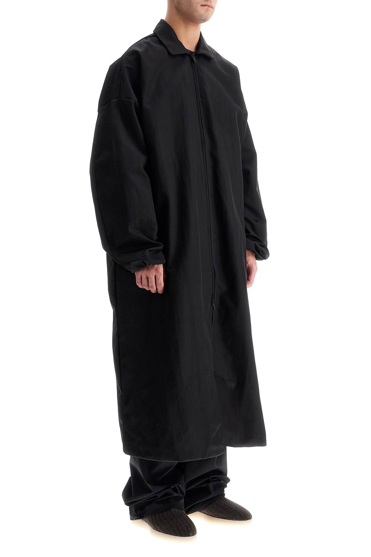 Fear Of God ESSENTIALS - Fear Of God ESSENTIALS long nylon jacket with logo patch. - Jackets