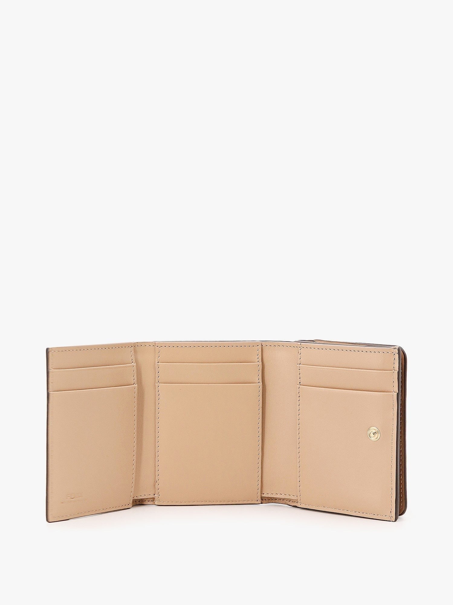 Fendi - Mini Trifold Fabric Ff Wallet - Small Leather Goods