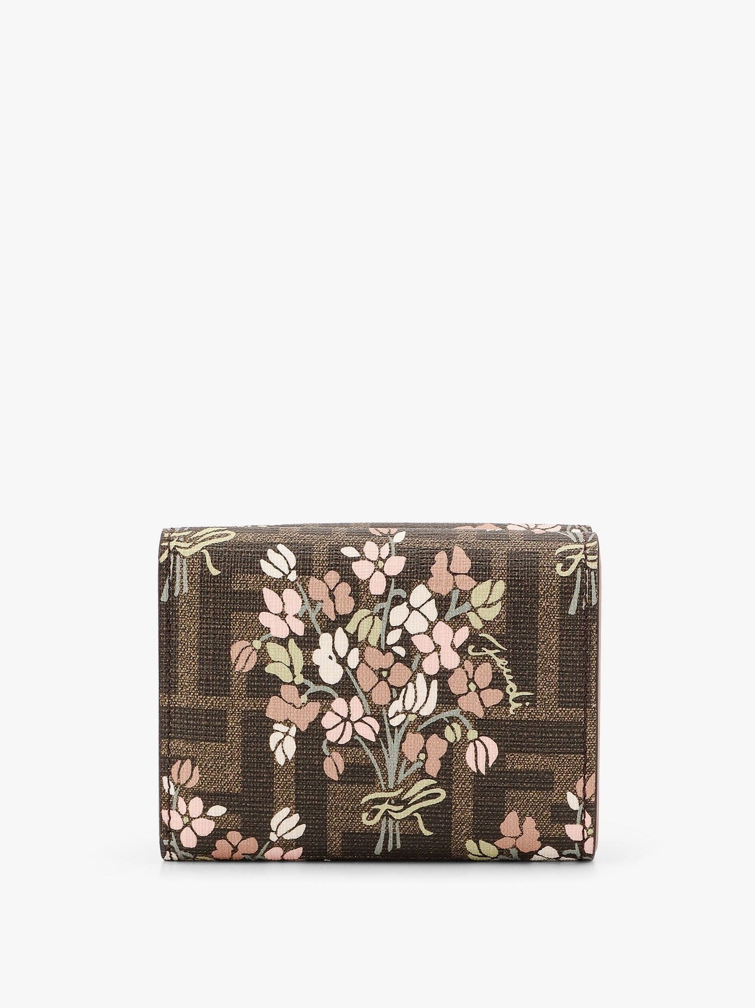 Fendi - Mini Trifold Fabric Ff Wallet - Small Leather Goods