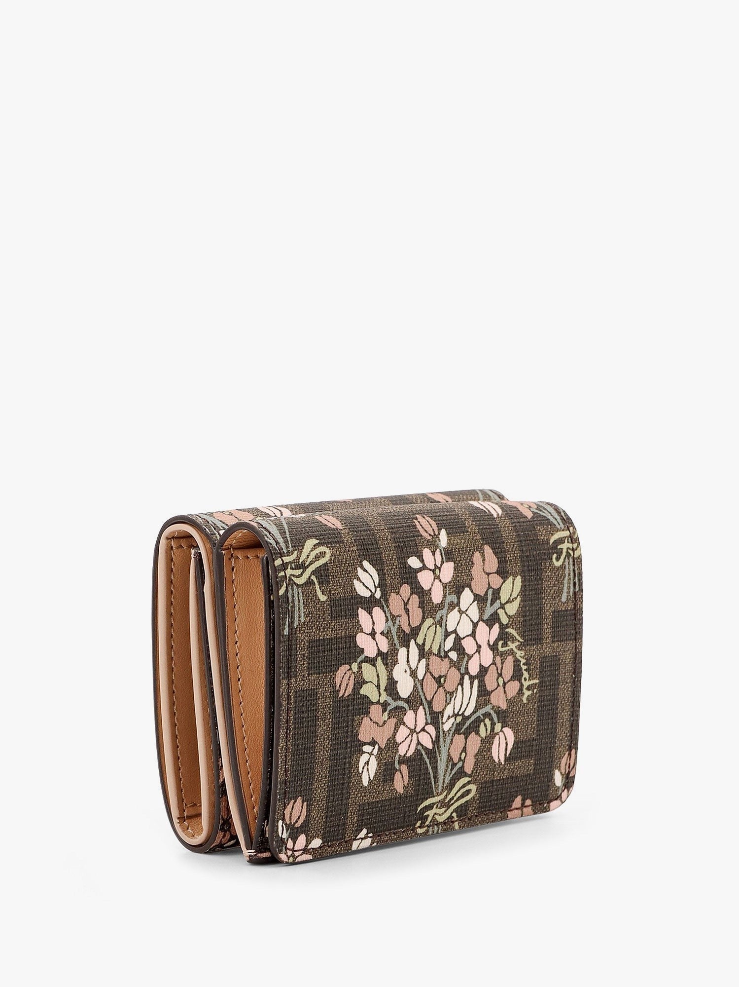 Fendi - Mini Trifold Fabric Ff Wallet - Small Leather Goods