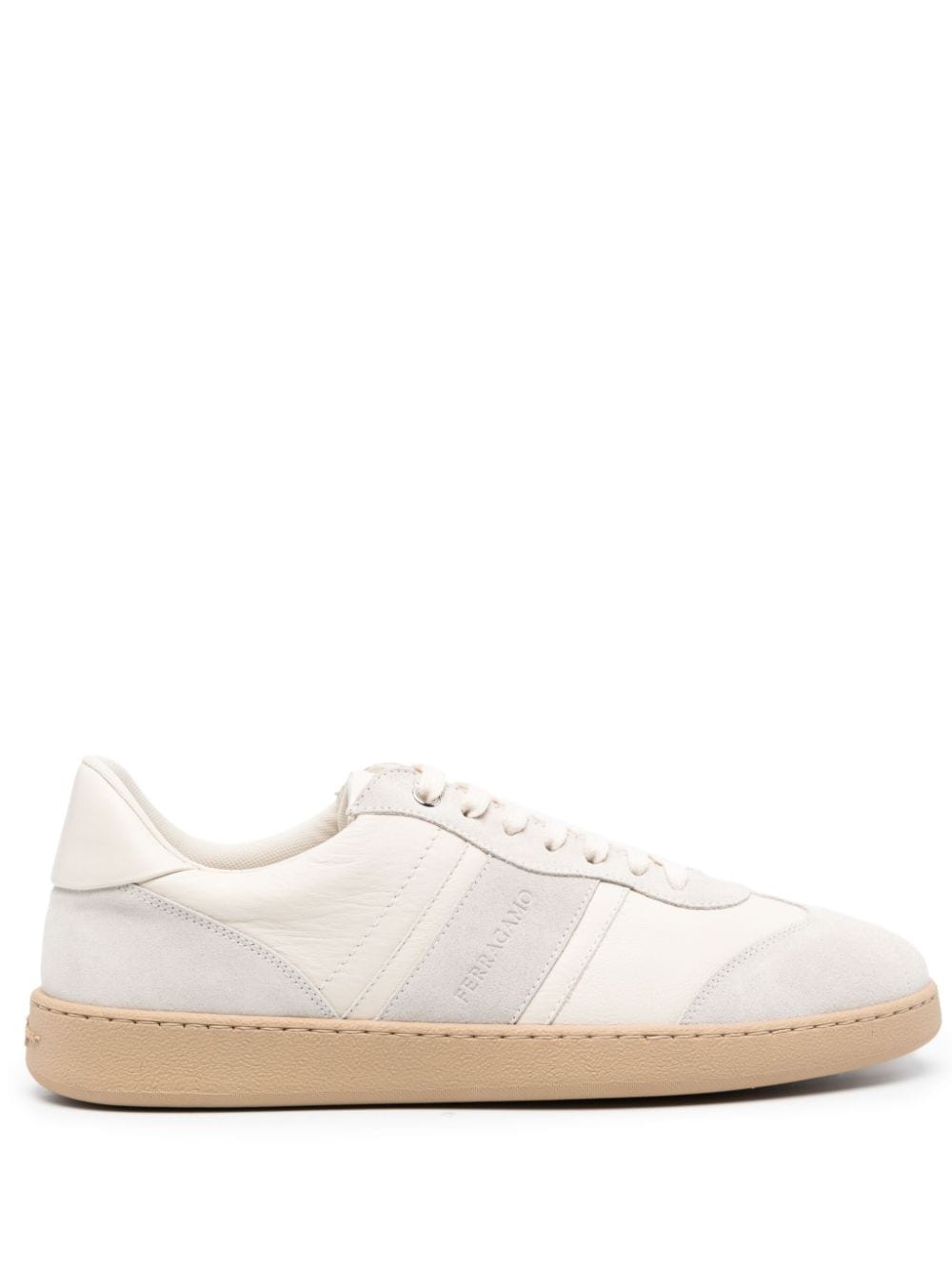 Ferragamo - Ferragamo Logo-debossed low-top sneakers - Men’s Shoes