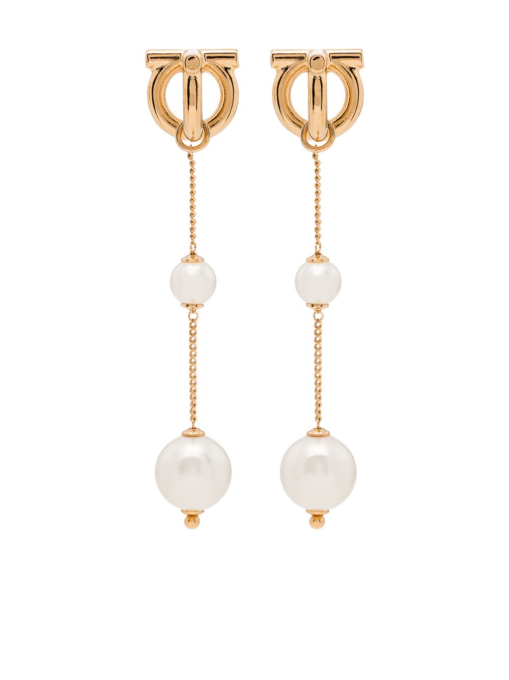 Ferragamo - Ferragamo Gancini earrings - Women’s Accessories