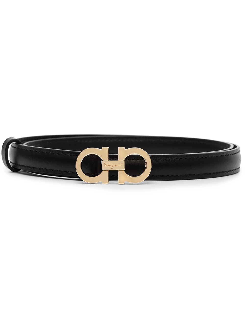Ferragamo - Ferragamo Gancini leather belt - Women’s Accessories