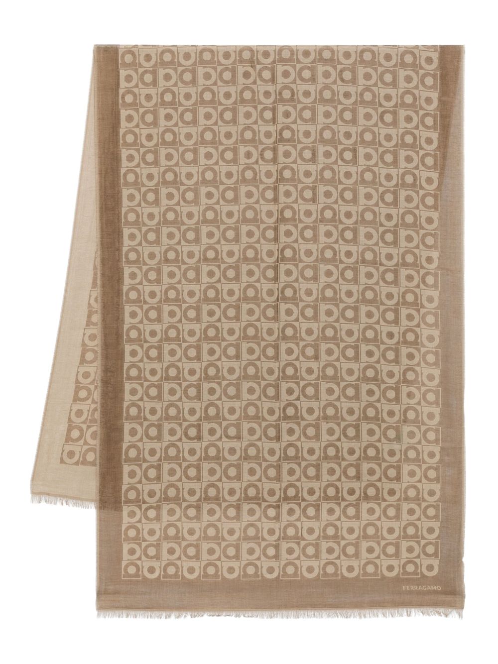 Ferragamo - Ferragamo Scarfs Brown - Scarves Hats & Gloves