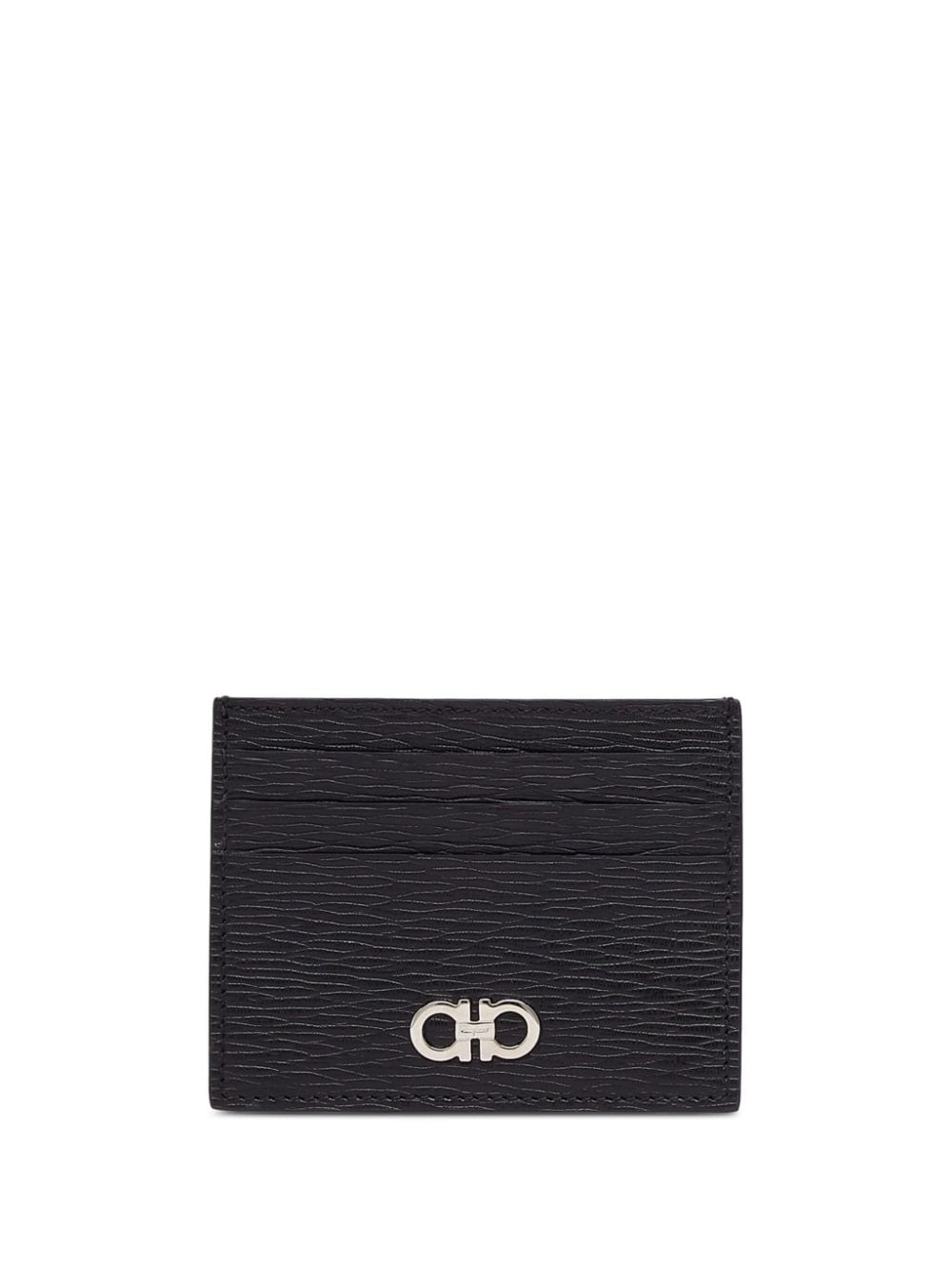 Ferragamo - Ferragamo Gancini two-tone cardholder - Men’s Accessories