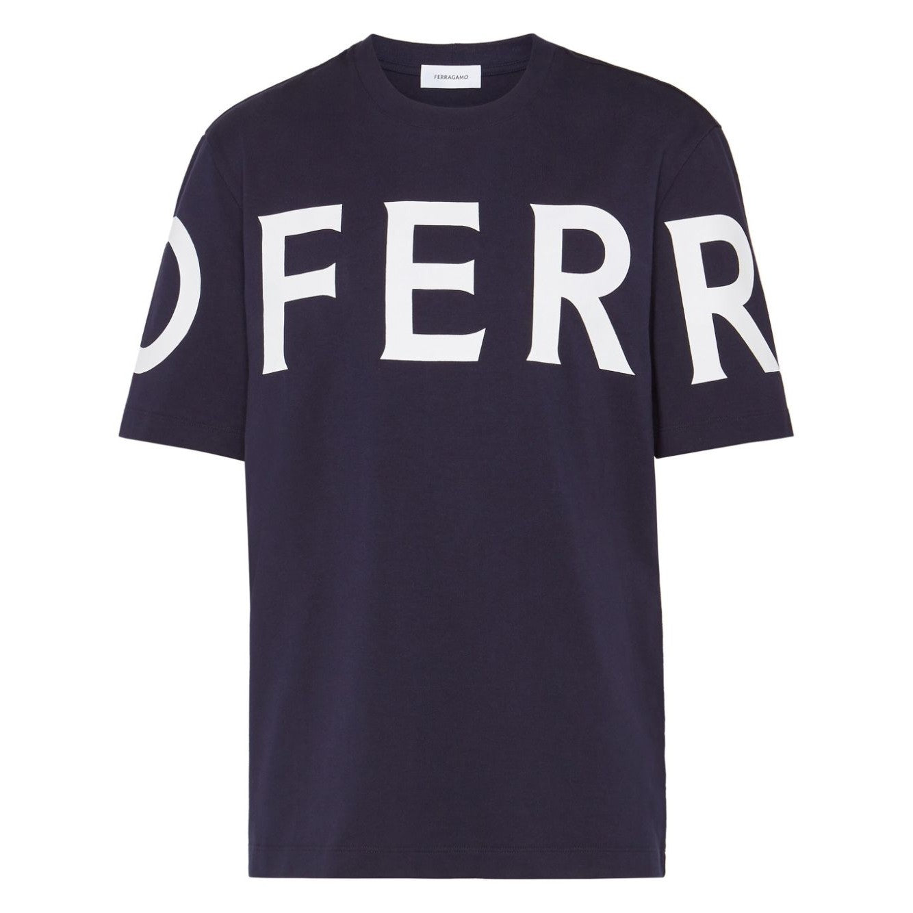 Ferragamo - Ferragamo T-shirts and Polos Blue - Topwear