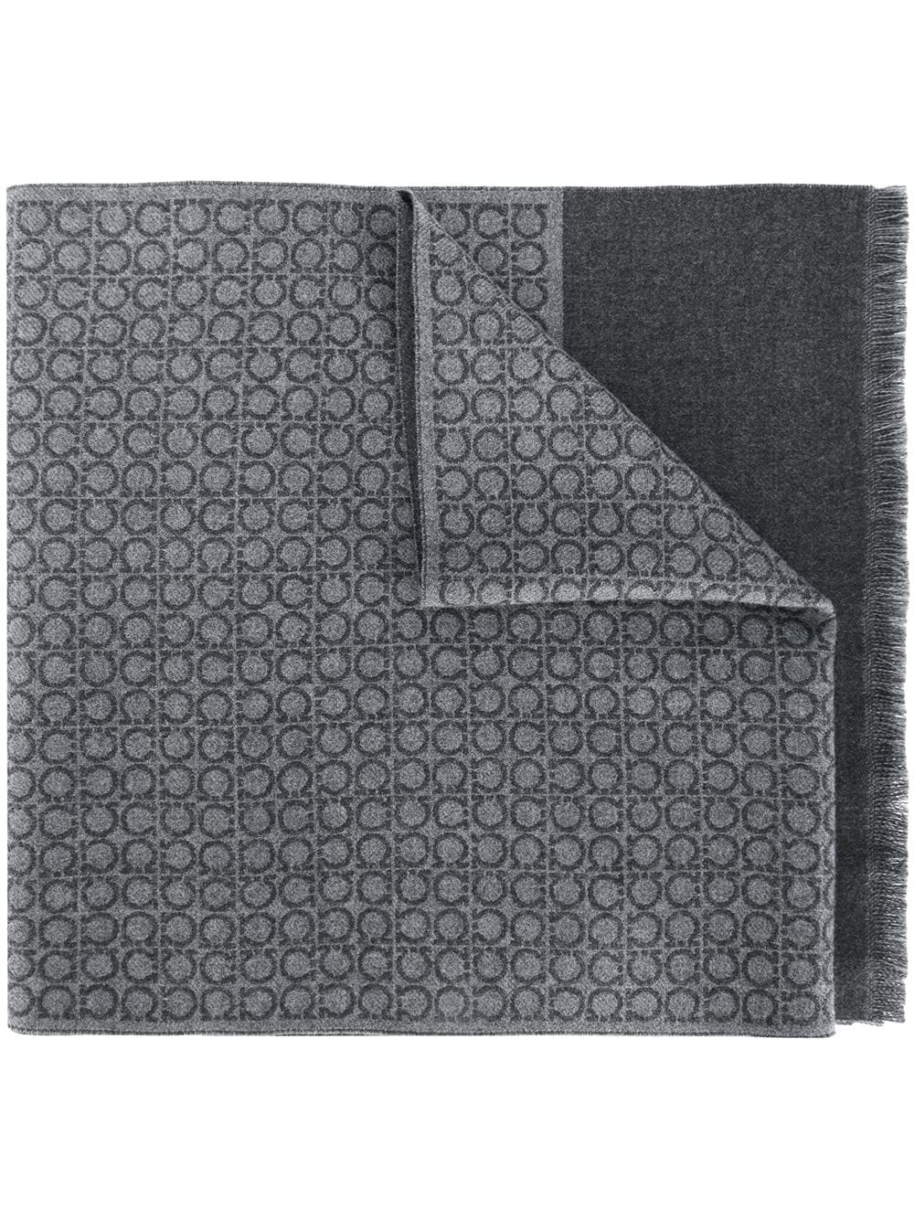 Ferragamo - Ferragamo Gancini wool scarf - Men’s Accessories